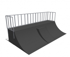 Quarter pipe + mini quarter