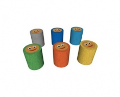 Henger 40/50 mosolygós arccal - UV színekben