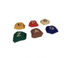 Kő betűkkel 3D - standard színekben