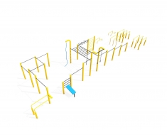 LINE XXL KÜLTÉRI FITNESZESZKÖZ