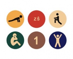 Kör grafikával 100 cm - standard színekben