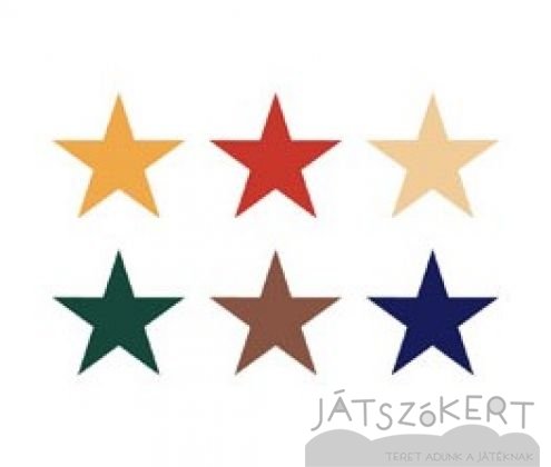Csillag 50 cm - standard színekben