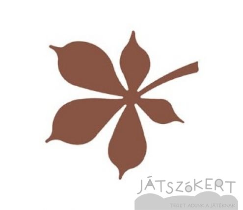 Gesztenyefalevél - barna