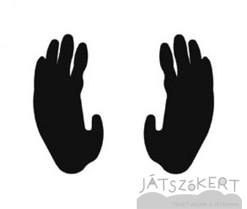 Gorilla lábnyom 1 pár