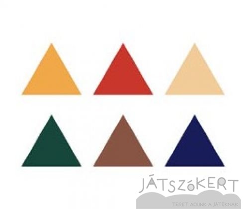 Háromszög 50 cm - standard színekben