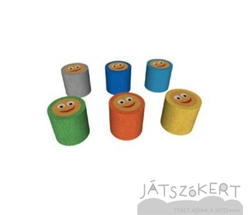 Henger 40/40 mosolygós arccal - UV színekben