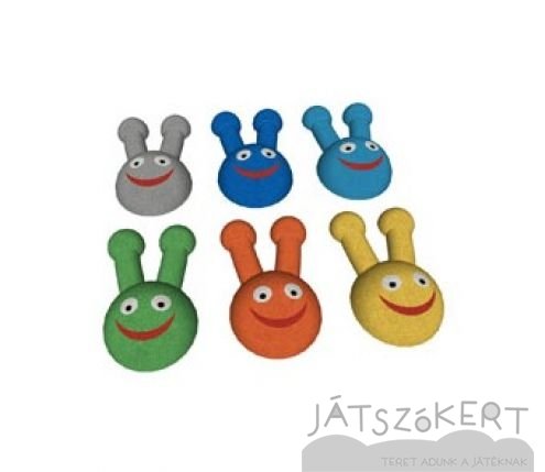 Hernyófej 3D - UV színekben