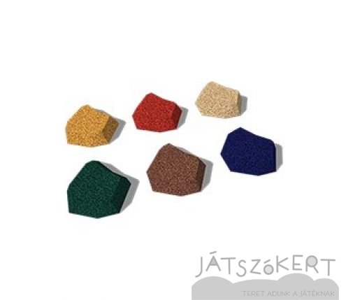 Kő 3D - standard színekben