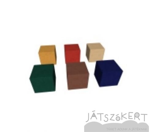 Kocka 40 - standard színekben