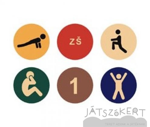 Kör grafikával 100 cm - standard színekben