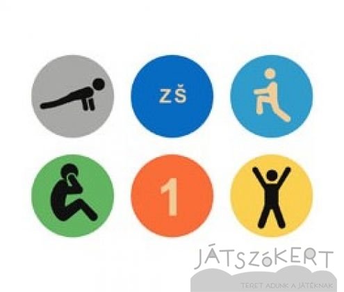 Kör grafikával 100 cm - UV színekben