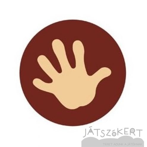 Kör grafikával BAL TENYÉR 30 cm - standard színekben