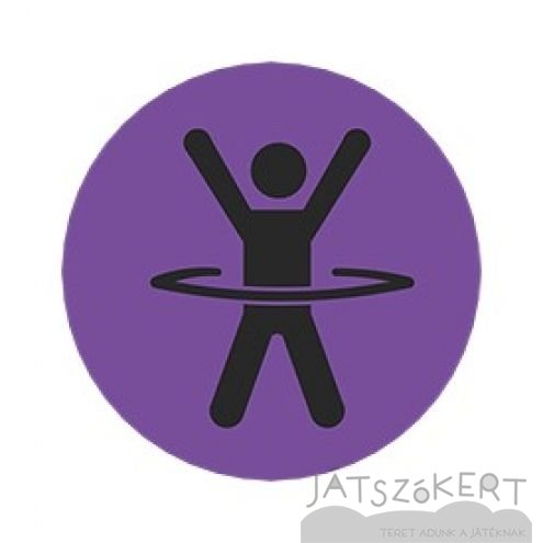 Kör grafikával HULLAHOPPOZÁS 50 cm