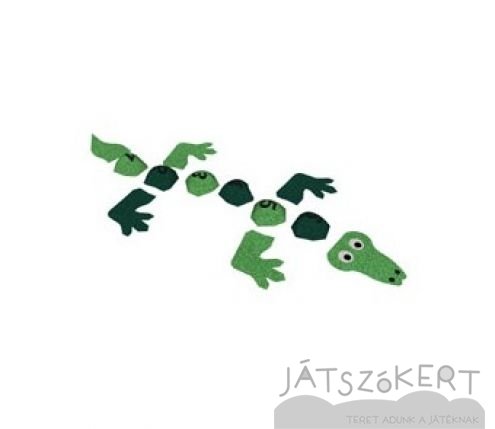 Krokodil 2 számokkal 3D