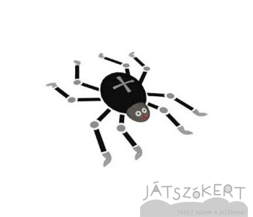 Pók kereszttel 3D