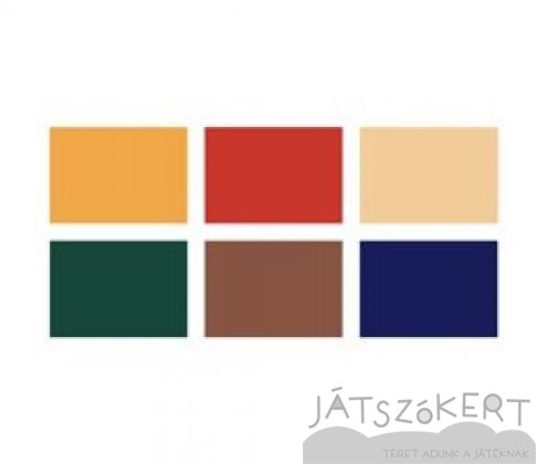 Téglalap 28x40 cm - standard színekben