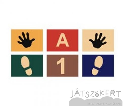 Téglalap grafikával 28x40 cm - standard színekben